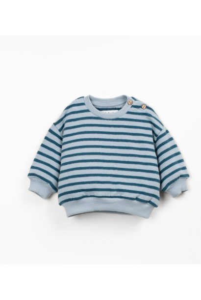 Play Up - Striped Jersey Sweater