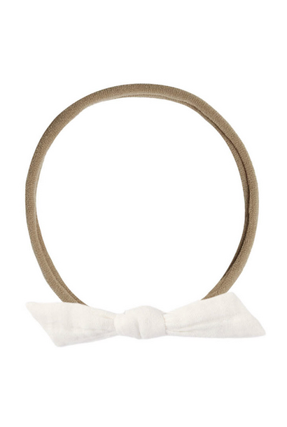 Rylee + Cru - Little Knot Beige Headband
