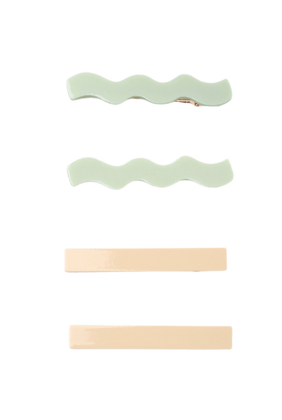 Rylee + Cru - Wavy Clip Set 4pck