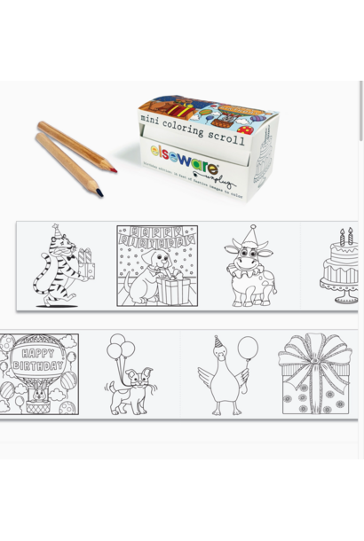 Elseware Unplug - Mini Coloring Scrolls