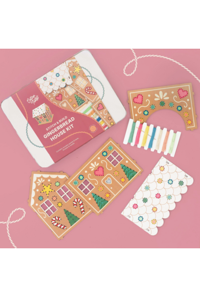 Cotton Twist - Stitch & Build Gingerbread House Kit