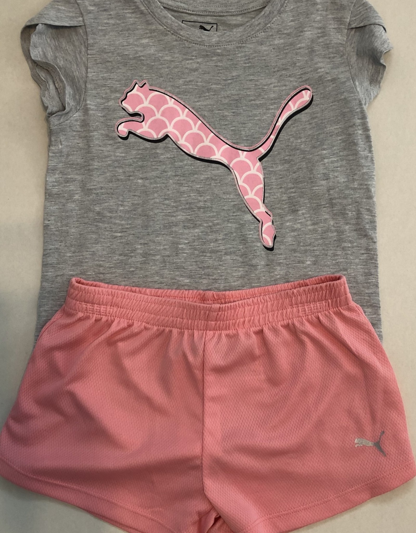 PUMA TWO PIECE SET GREY/PINK