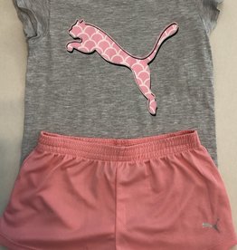 PUMA TWO PIECE SET GREY/PINK