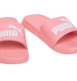 PUMA SANDALS SOFT FLUO PEACH-PUMA WHITE