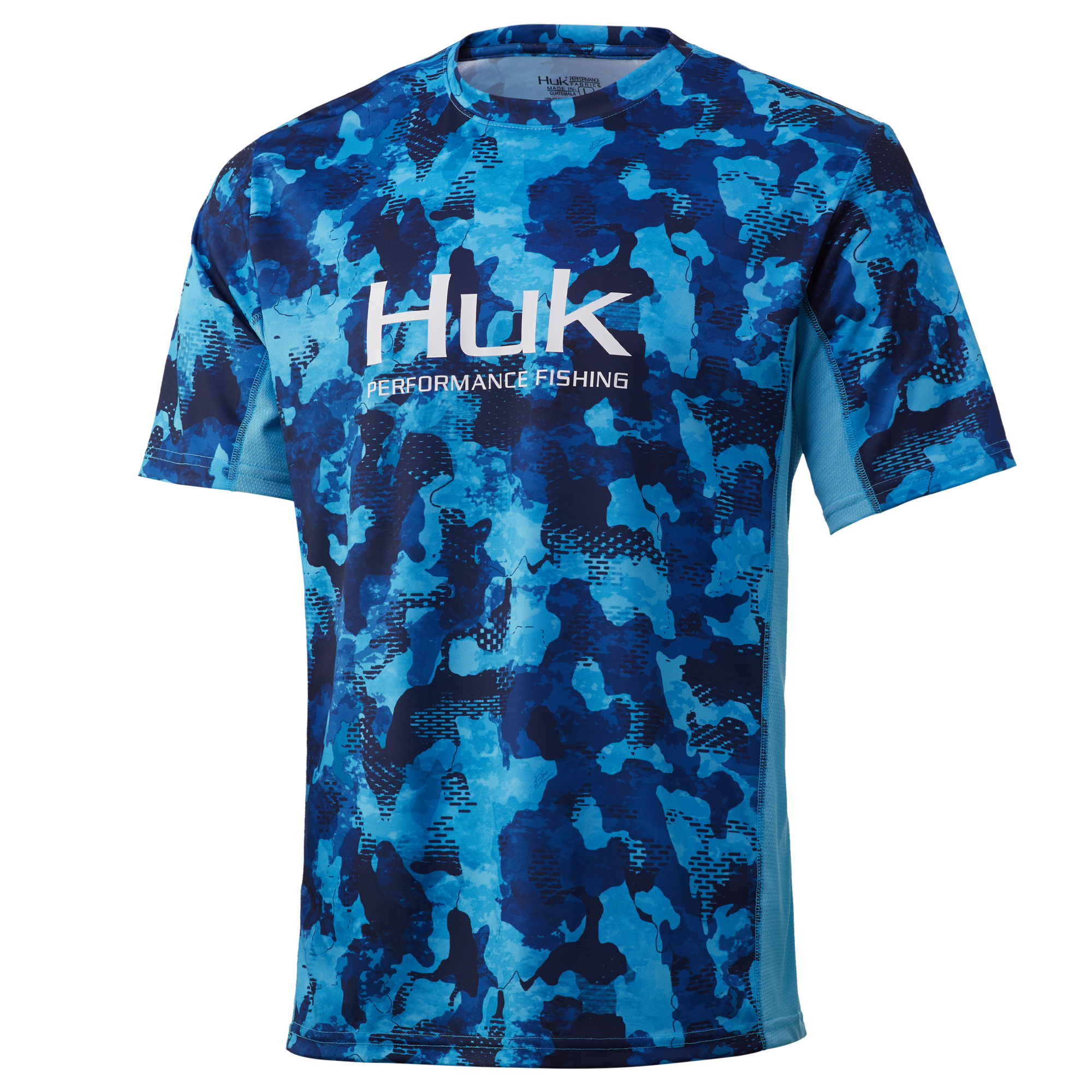 HUK REFRACTION FISH FADE PURSUIT - REFRACTION BLUEFIN