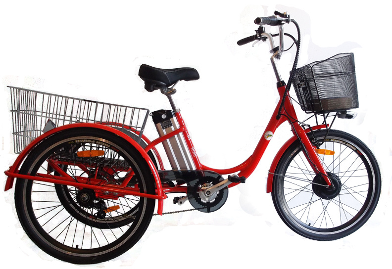 Belize E Trike Rouge Au Coin Du Pedaleur
