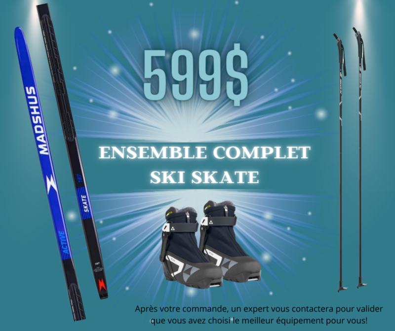 Ensemble complet Skis Skate / Patin