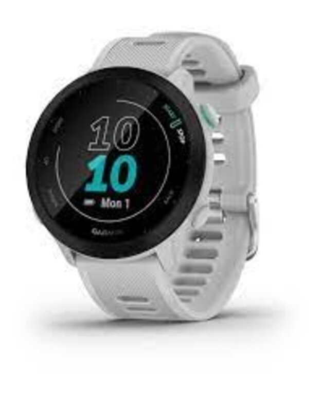 Garmin Forerunner 55 pierre blanche