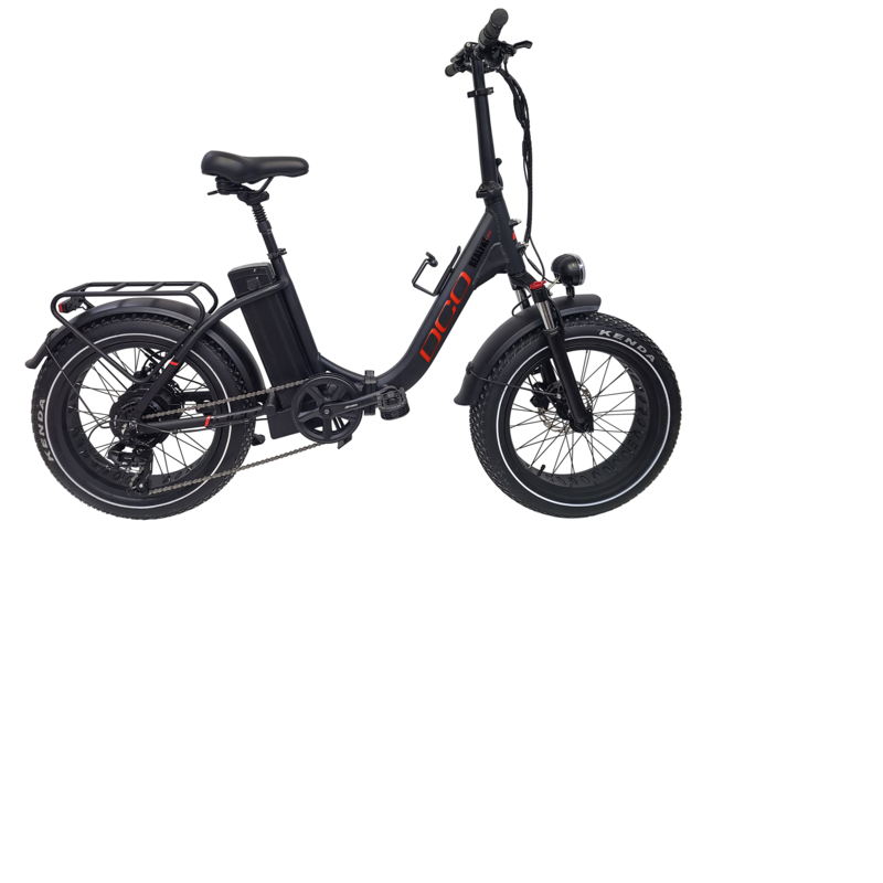 DCO Real Fat E-mini electric black Au Coin du Pedaleur