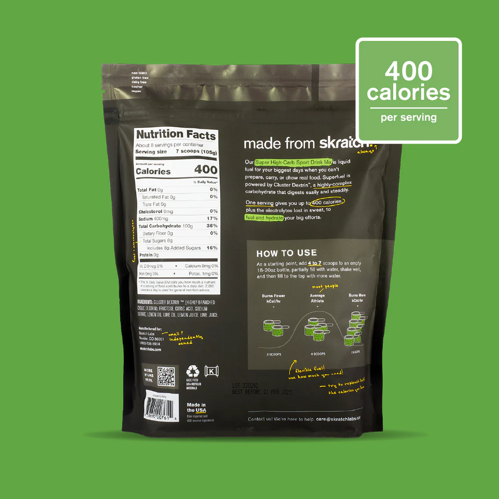 Skratch Skratch Super High-Carb Sport Drink Mix