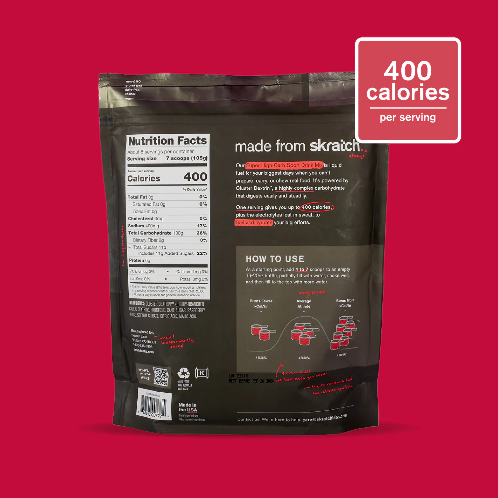 Skratch Skratch Super High-Carb Sport Drink Mix