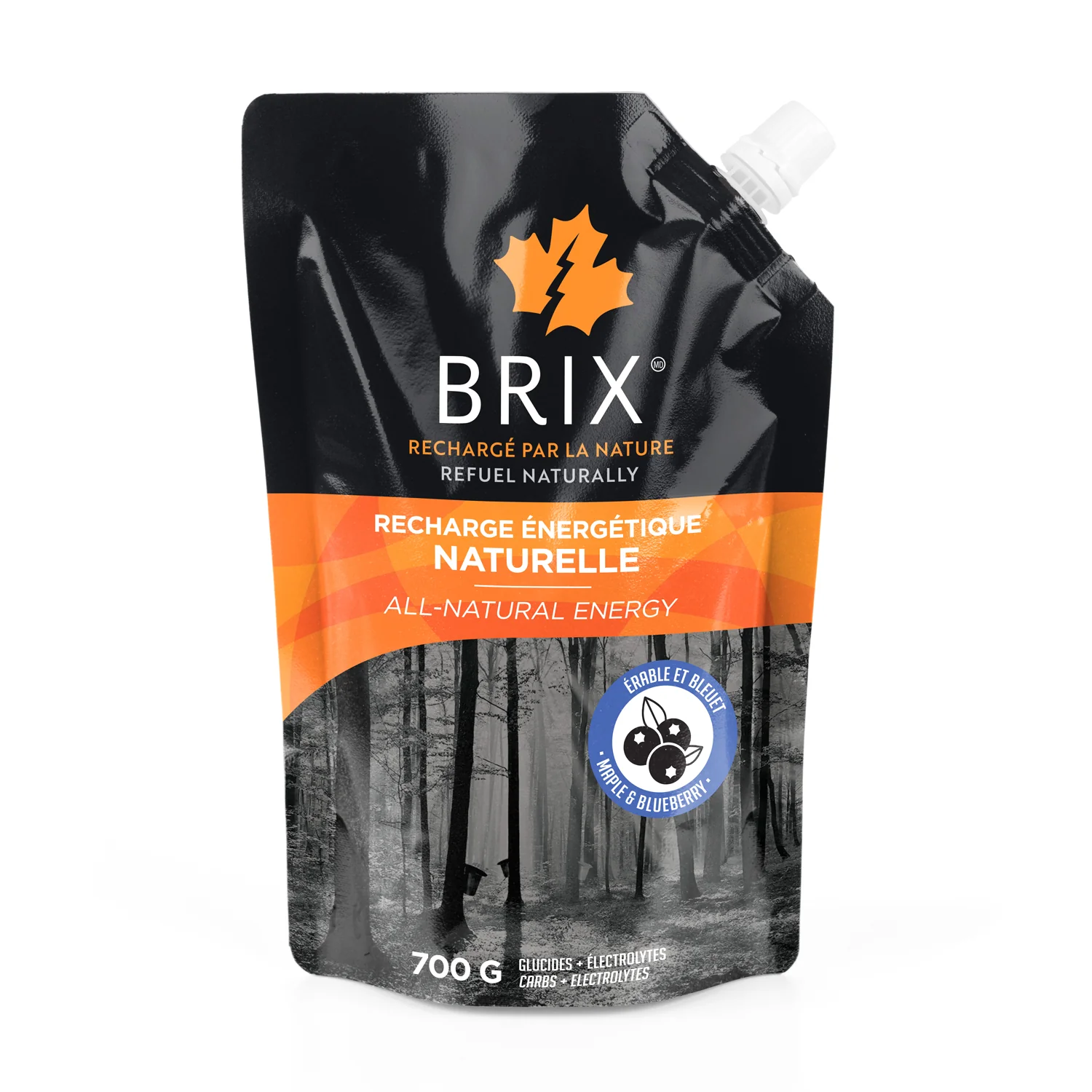 Brix Brix Gel Énergétique- Recharge 700g