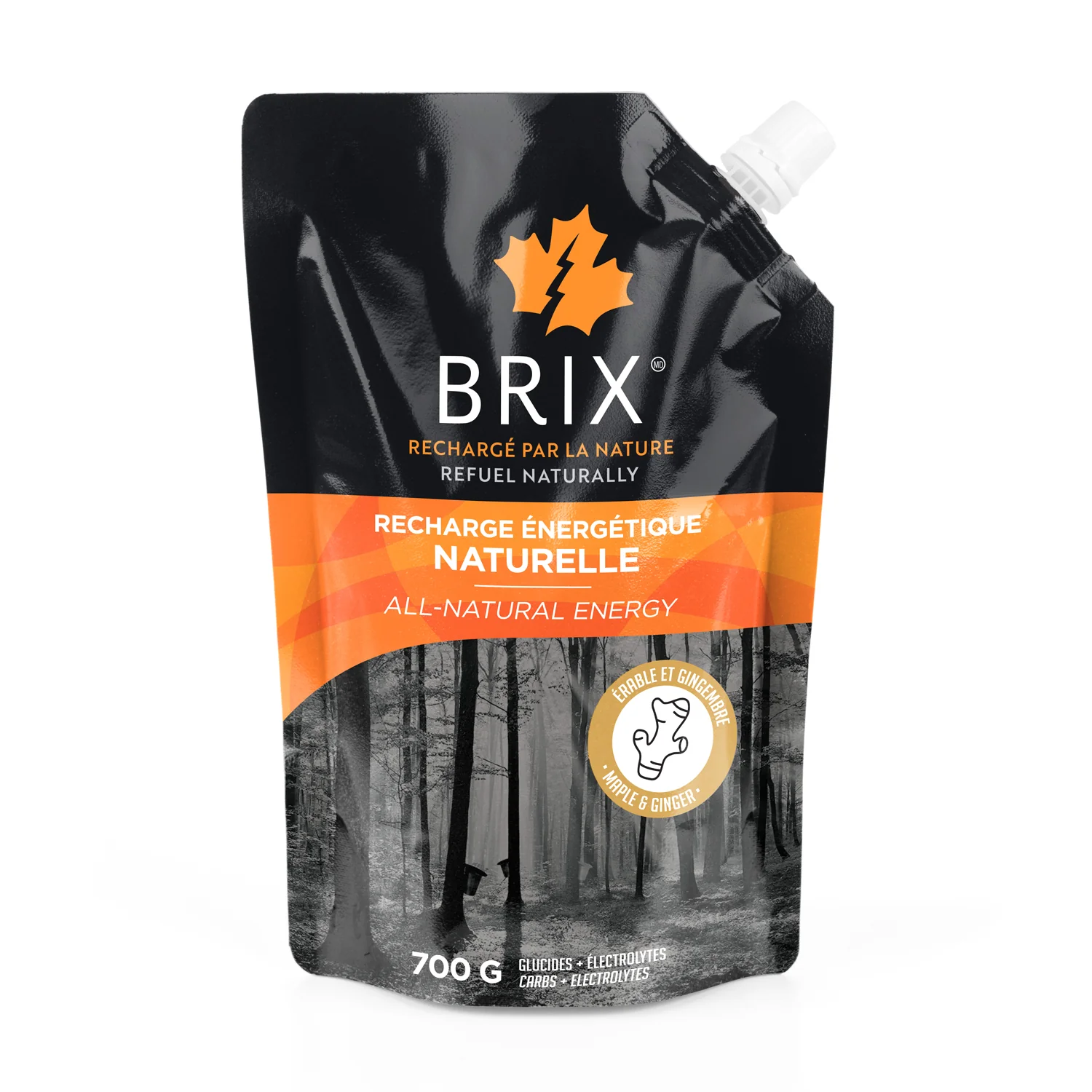 Brix Brix Gel Énergétique- Recharge 700g