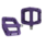 Raceface Pedales Chester Mauve