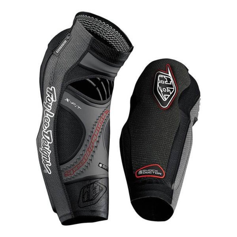 Genouillères Troy Lee Designs RAID – Noires, Taille M, Protection VTT Moto Cross