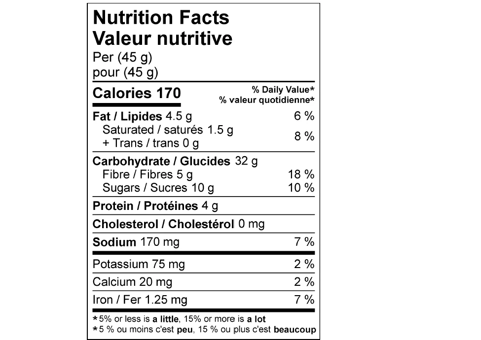 Krono Carré énergétique au riz croustillant