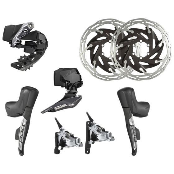 Sram Red AXS Groupset 2x12v hydro flat mount