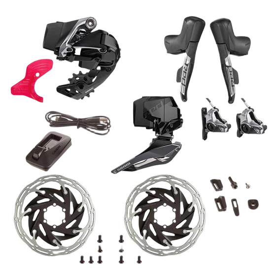 Sram Red AXS Groupset 2x12v hydro flat mount