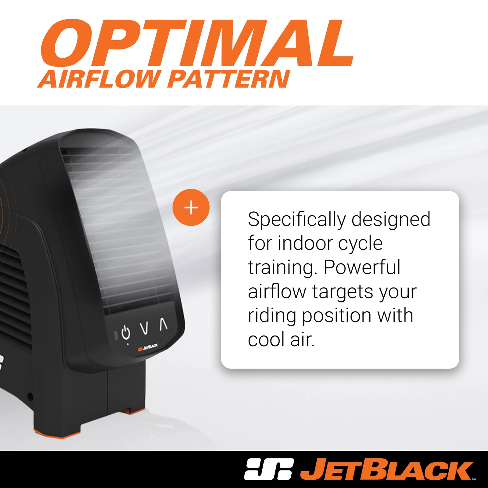 Jetblack Ventilateur Noir