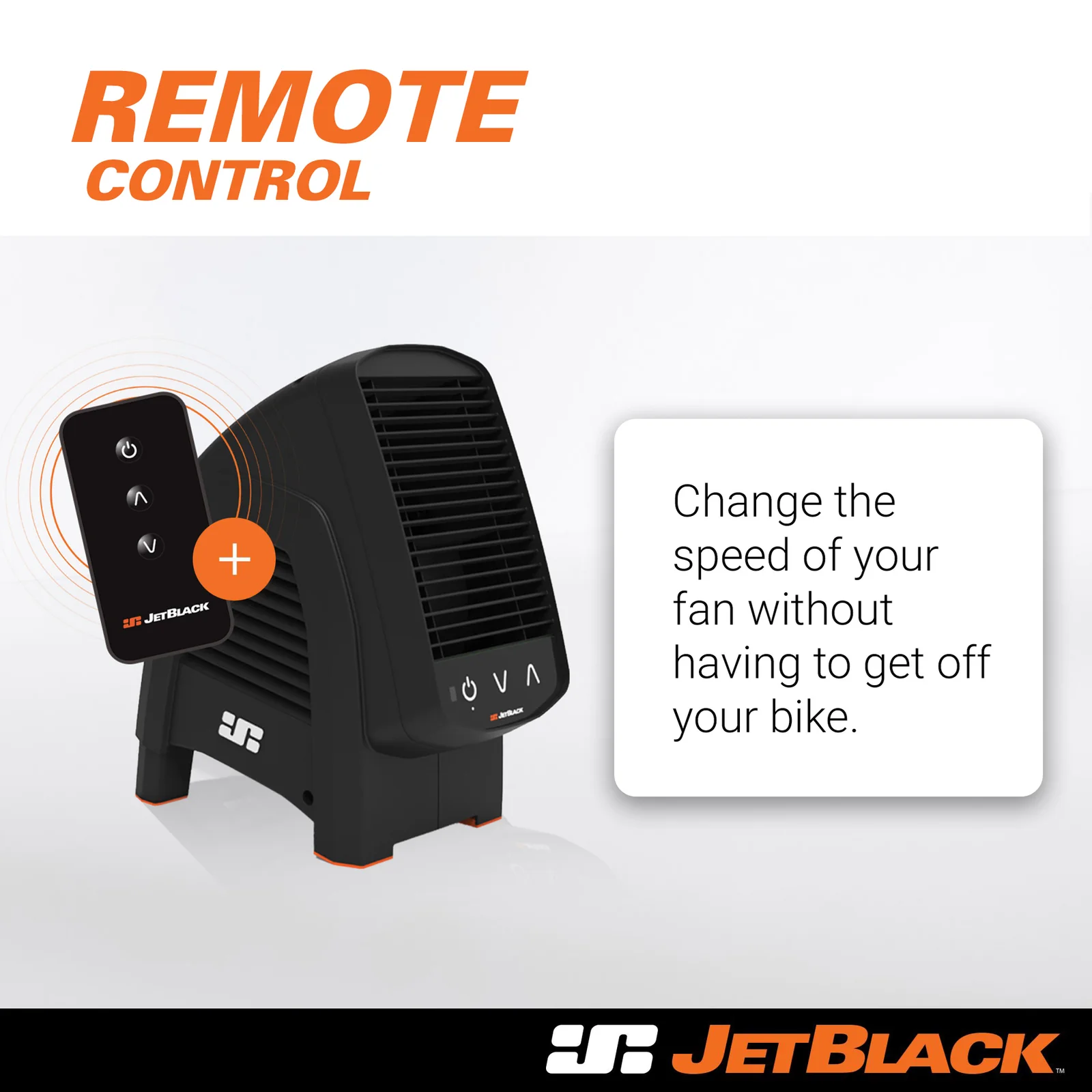 Jetblack Ventilateur Noir
