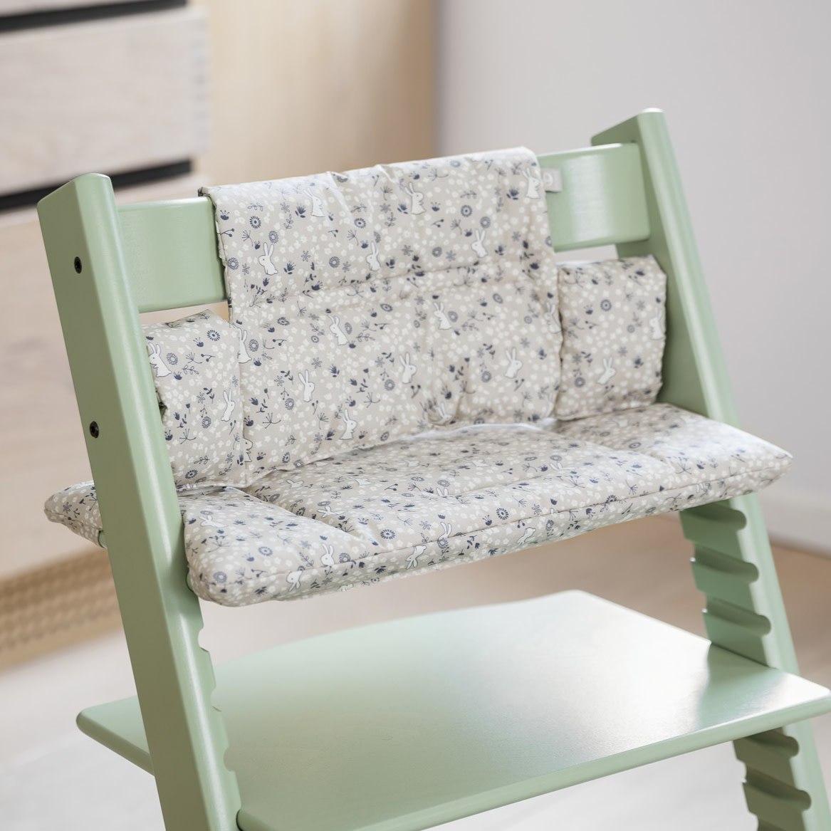 Stokke Organic Cotton Cushion For Tripp Trapp High Chair Stokke Organic Cotton Cushion For Tripp Trapp High Chair