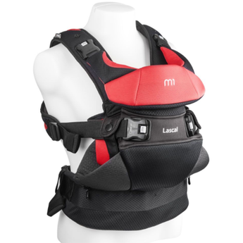porte bébé babybjorn rouge et noir