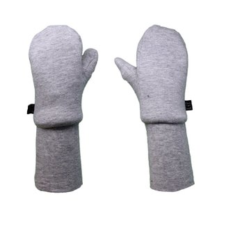 L&P L&P - Boston, Cotton Mitts with Sherpa Lined, Grey