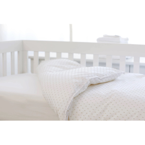 Bouton Jaune Crib Duvet Cover Bout De Ficelle White