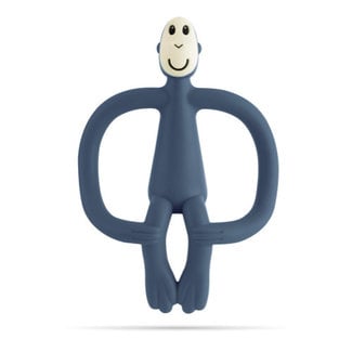 Matchstick Monkey Matchstick Monkey - Teething Toy, Airforce Blue