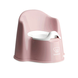 BabyBjörn BabyBjörn - Potty Chair, Pastel Pink and White