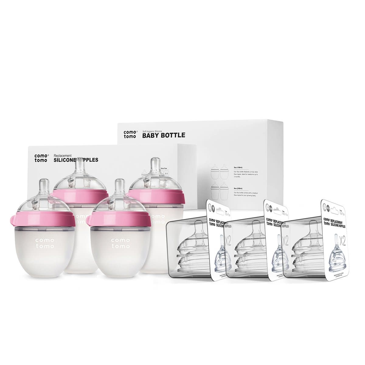 Comotomo de remplacement T/étines D/ébit Moyen 3/–6/ mois