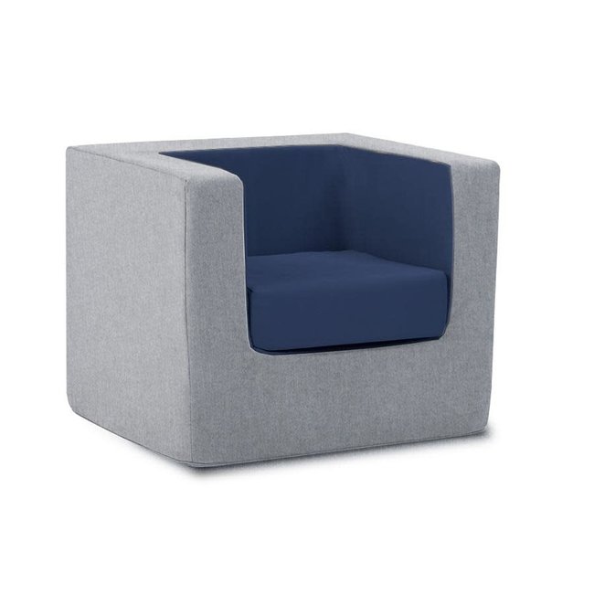 Monte Fauteuil Pour Enfant Cubino Gris Et Jaune Charlotte Et Charlie
