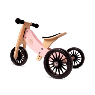 Kinderfeets Kinderfeets - Tiny Tot PLUS Balance Bike 2-in-1, Pink