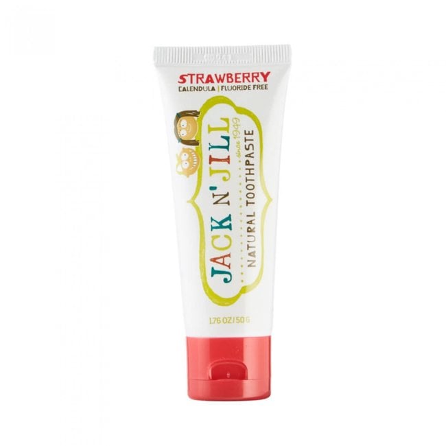 Jack&Jill Jack & Jill - Natural Toothpaste 50g, Strawberry