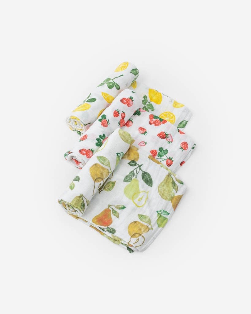 little unicorn christmas swaddle