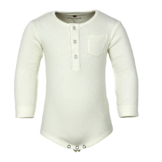 cream long sleeve onesie
