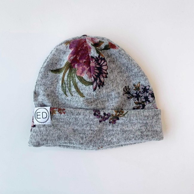 ED Design ED Design - Junior Autumn Heather Hat, Gray Floral