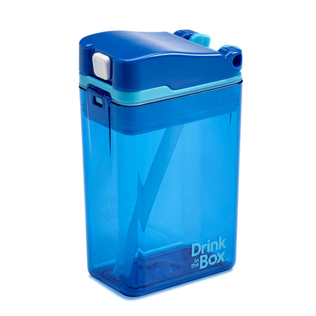 Drink in the Box Drink in the Box - Reusable Juice Box, Blue