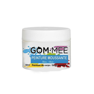 Gom.mee GOM.MEE - Nettoyant Peinture Moussante pour le Corps, Bleu