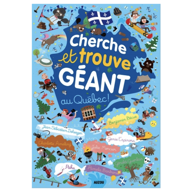 Auzou Auzou - Livre Cherche et Trouve Géant du Québec