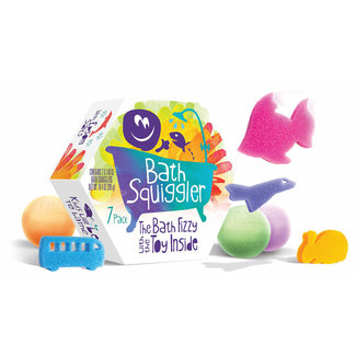 Loot Loot - Set of 7 Coloring Bath Squigglers with Sponges