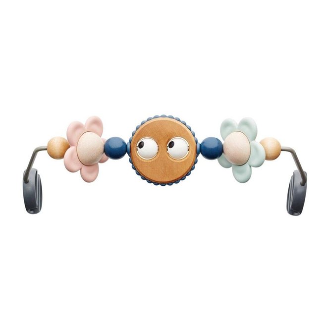 BabyBjorn Jouet de Bois pour Transat Babysitter Balance Pastel Charlotte et Charlie