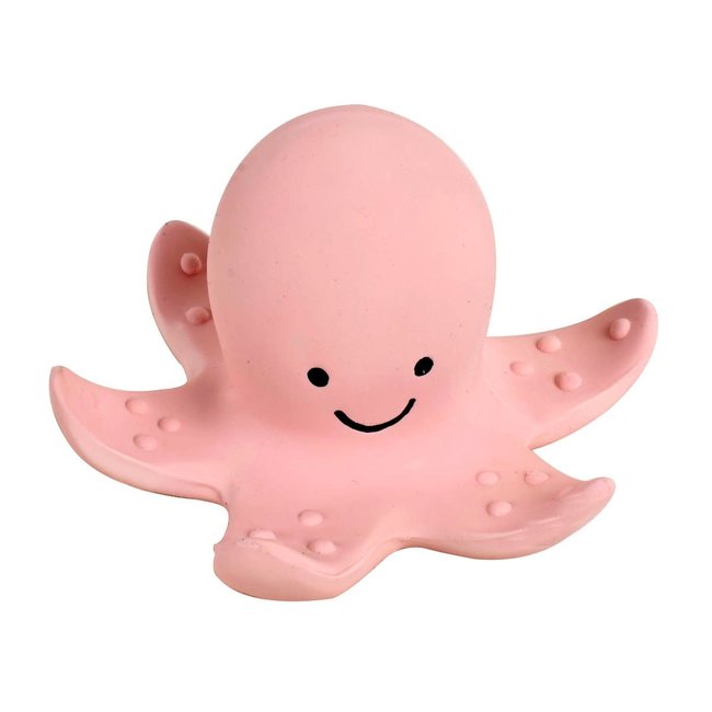 Tikiri Tikiri - Organic Teether, Rattle and Bath Toy, Octopus