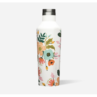 Rifle Paper Co. Rifle Paper Co. x Corkcicle - Floral Thermos Canteen, Cream