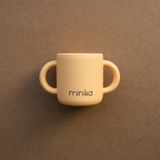 Minika Minika - Silicone Learning Cup with Handles, Sunset
