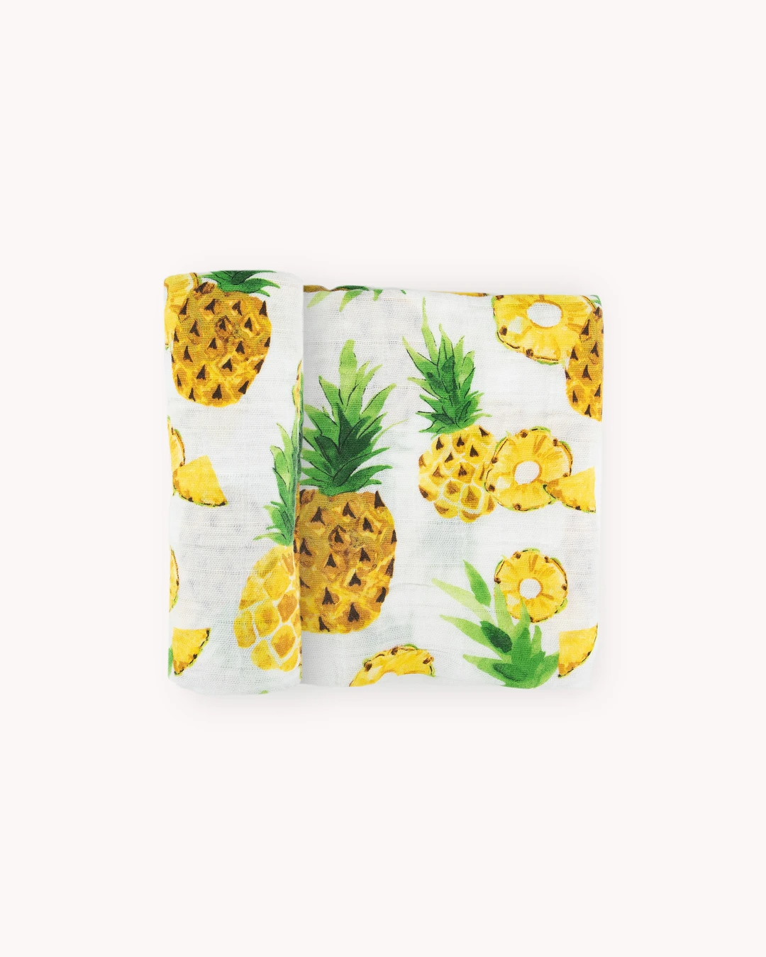 pineapple muslin blanket