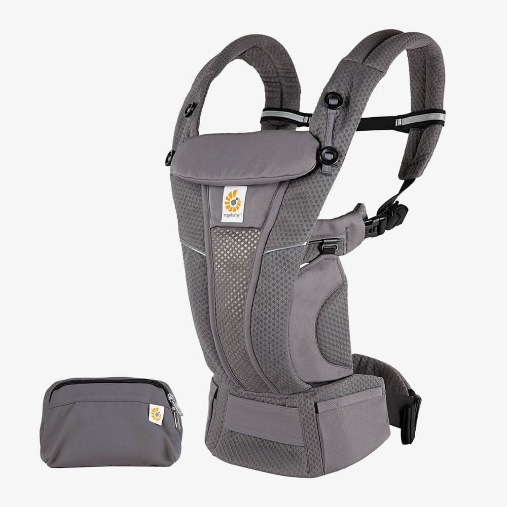 Ergobaby - Omni Breeze Baby Carrier, Graphite Grey - Charlotte et