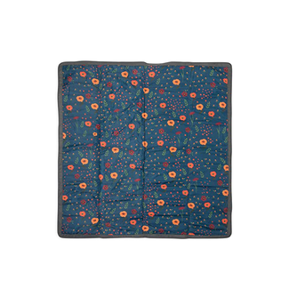 Little Unicorn Little Unicorn - Outdoor Blanket 5 x 5', Midnight Poppy