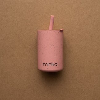 Minika Minika - Cup with Straw and Lid, Sorbet