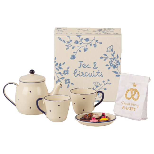 Maileg - Tea and Biscuits for Two - Charlotte et Charlie
